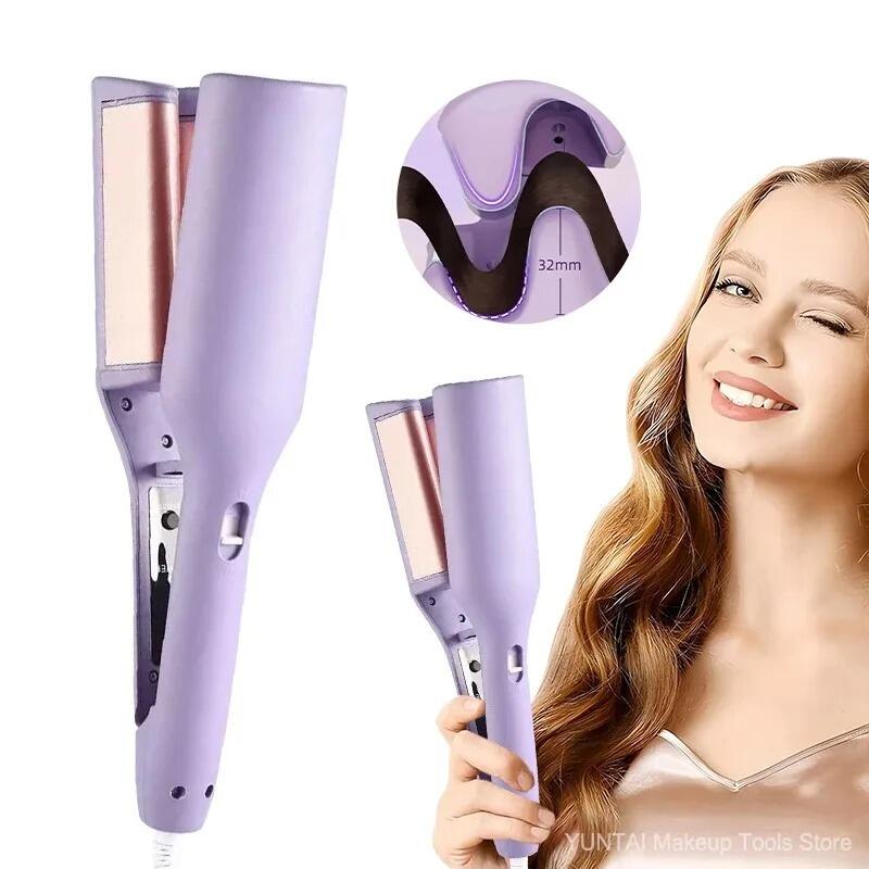 Rizador de pelo huevo para ondas rápidas