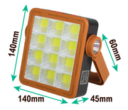 Lámpara solar multifunción portátil | ViamoMas