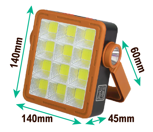 Lámpara solar multifunción portátil | ViamoMas