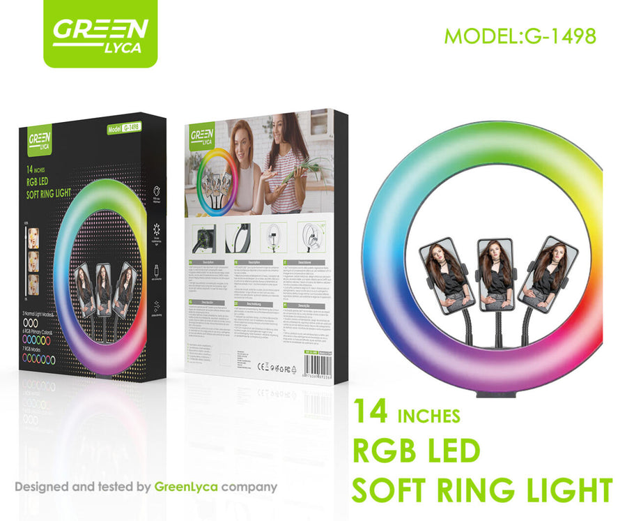 Aro de luz 14 pulgadas LED
