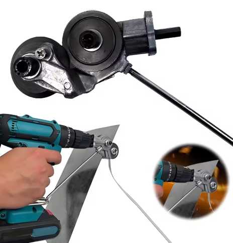 Taladro 48V con 2 baterías y cortador