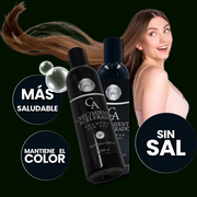Champú crecimiento cabello con volumen