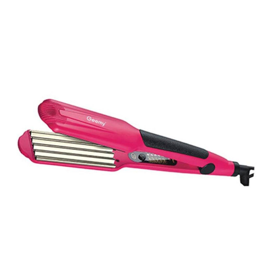 Plancha Geemy para pelo liso y brillante