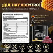 Gomitas de Shilajit Puro | Energía natural