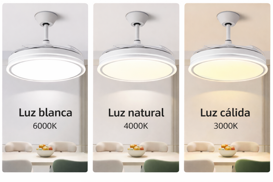 Ventilador de Techo LED Silencioso | ViamoMas