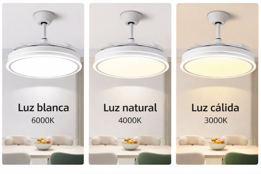 Ventilador de Techo LED Silencioso | ViamoMas