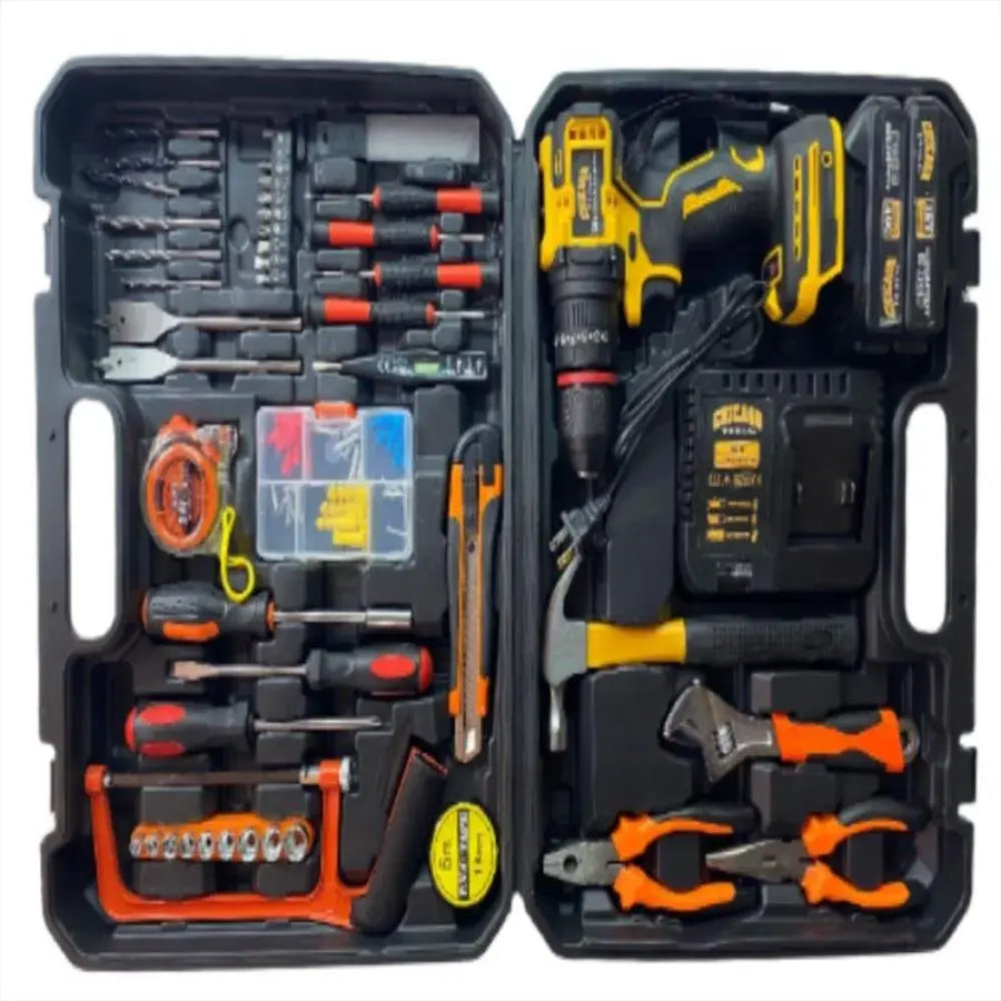 Taladro inalámbrico 36V con 2 baterías