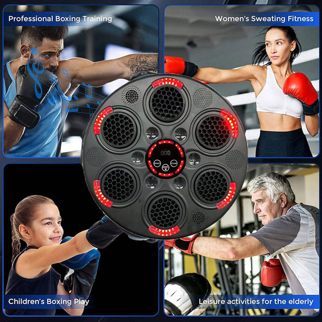 Máquina de Boxeo Musical Inteligente