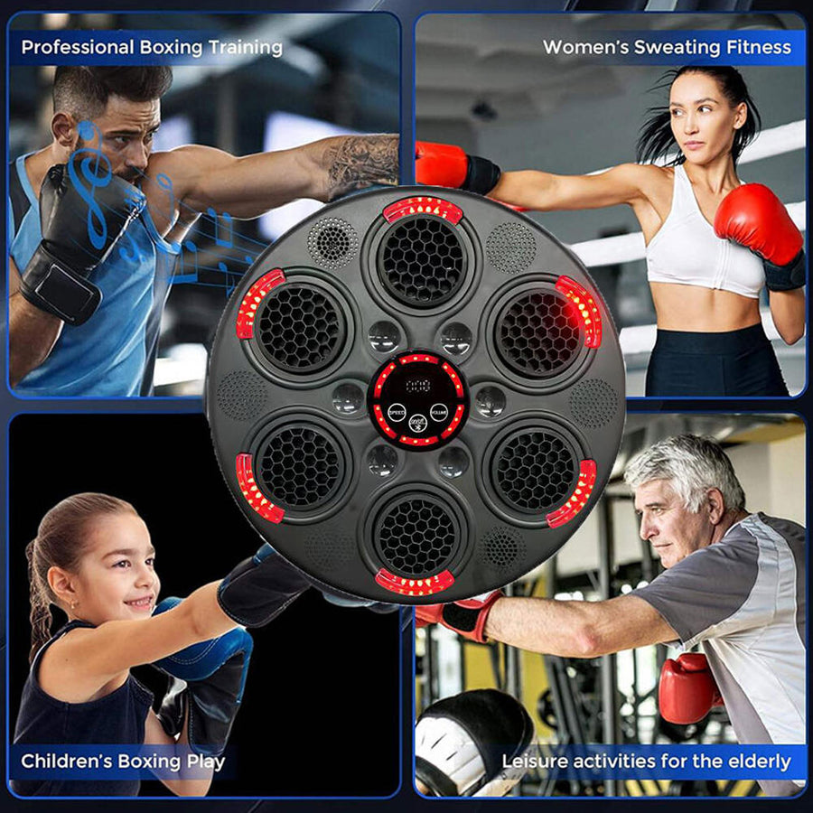 Boxeo con ritmo en casa