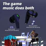 Auriculares gaming Bluetooth con LED