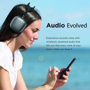 Auriculares Bluetooth Negro con Micrófono