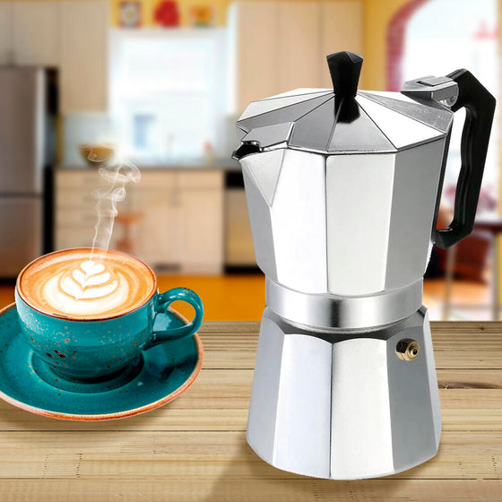 Cafetera Italiana Inducción 6 Tazas