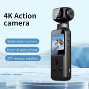 Cámara Digital de Bolsillo 4K WiFi