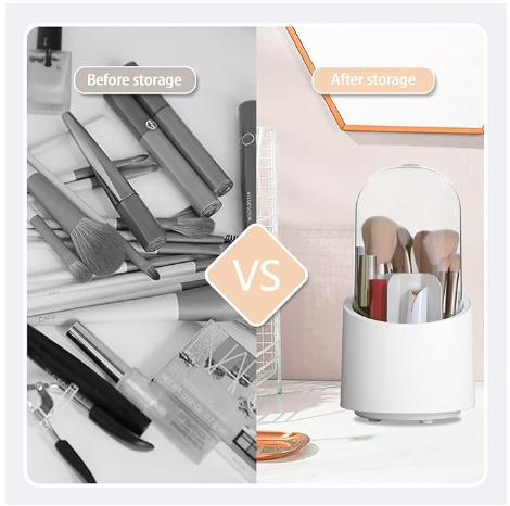 Organizador de maquillaje práctico y ordenado