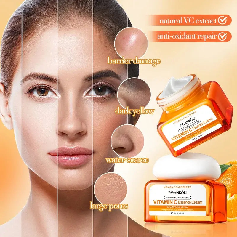 Crema Facial Vitamina C Iluminadora 50g