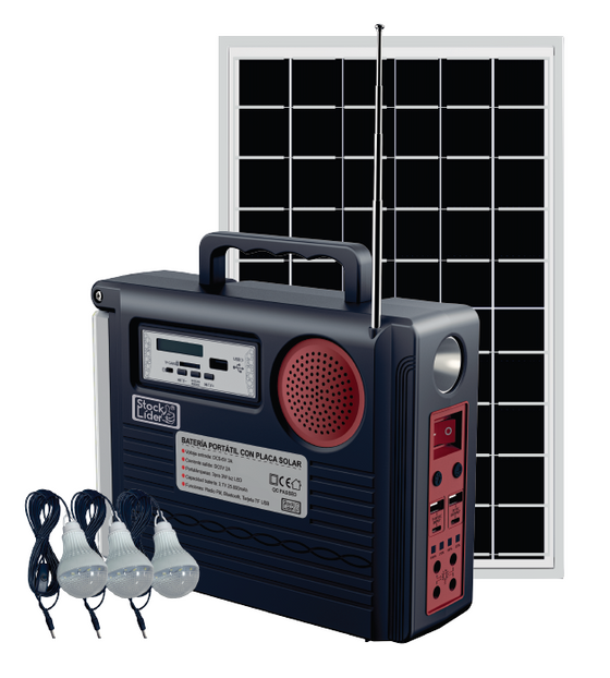 Batería portátil solar 25000 mAh | ViamoMas