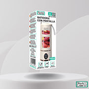 Batidora con pantalla portátil 450 ml