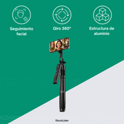 Palo selfie inteligente con seguimiento facial