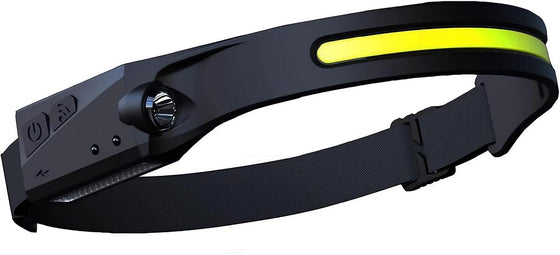 Linterna cabeza sensor recargable LED