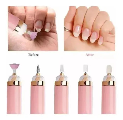 Lima de uñas eléctrica 5 en 1
