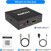 Divisor HDMI 4K 1x2 | Doble pantalla