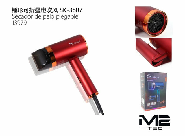 Secador de Pelo SURKER SK-3807 Profesional