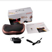 Almohada masajeadora eléctrica cuello y espalda