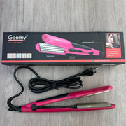 Plancha Geemy para pelo liso y brillante