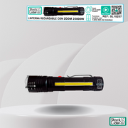 Linterna recargable con zoom 25000W