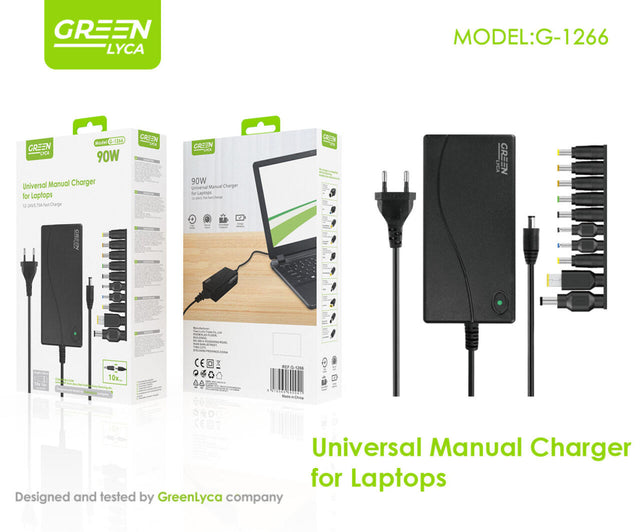 Cargador universal portátil 90W | Green Lyca