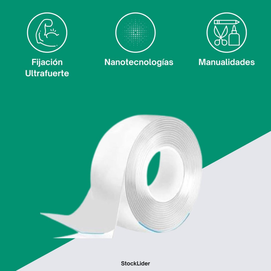 Cinta nanotec reutilizable para hogar