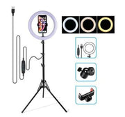 Aro de Luz 26cm con Trípode 2,10m
