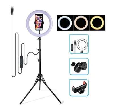 Aro de Luz 26cm con Trípode 2,10m