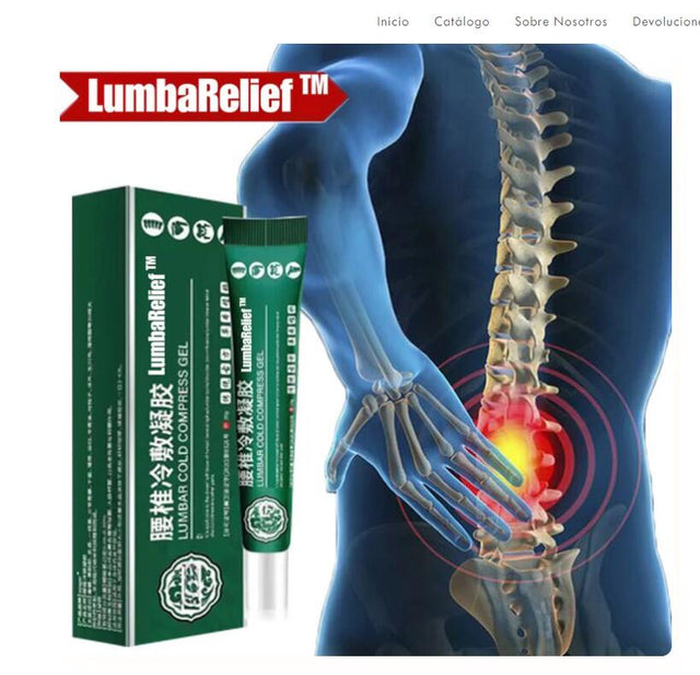 Gel lumbar frío calor para espalda | ViamoMas