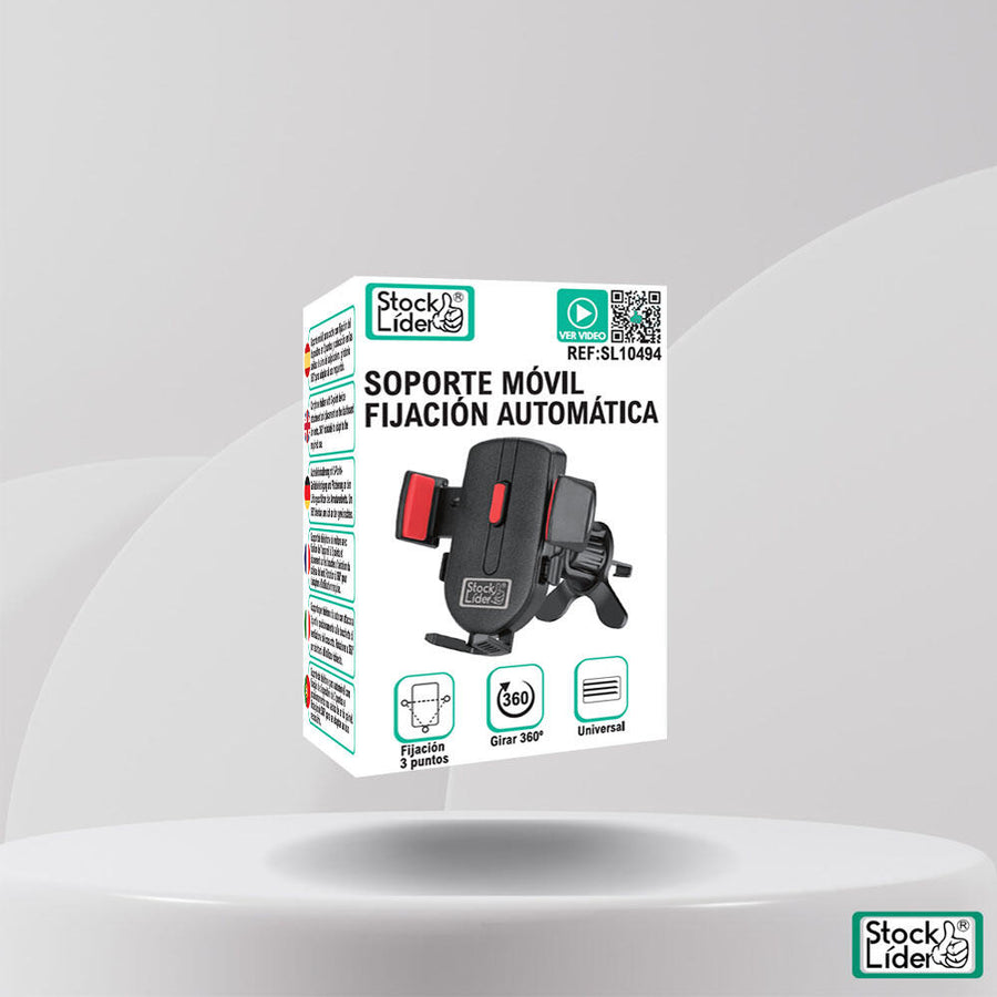 Soporte móvil coche automático 360º
