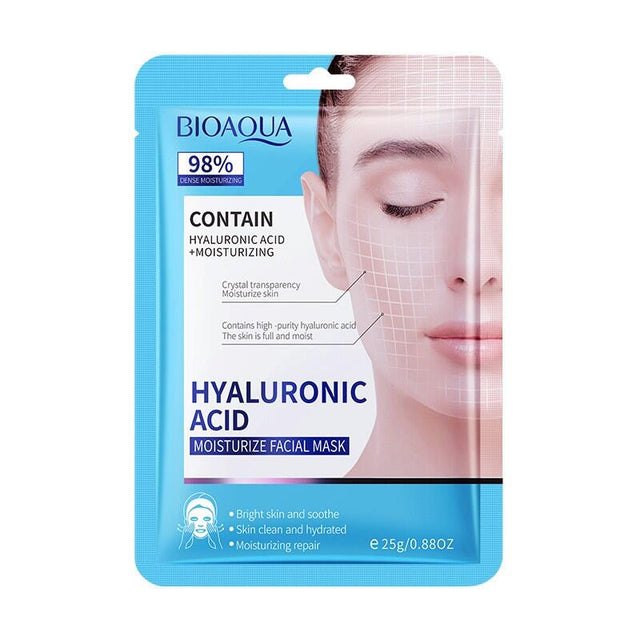 Mascarilla facial hidratante ácido hialurónico