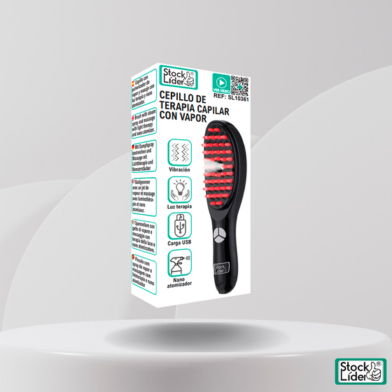 Cepillo de terapia capilar con vapor