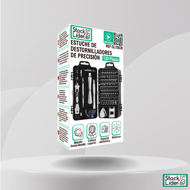 Estuche de destornilladores de precisión 120 pcs