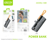Mini Power Bank 5000mAh con Cable