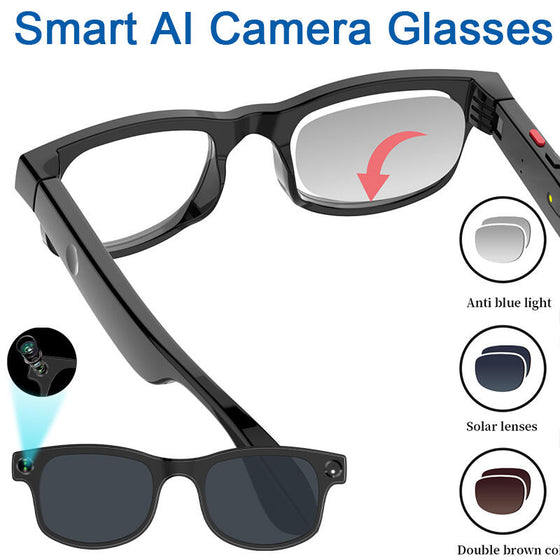 Gafas inteligentes Bluetooth con traducción