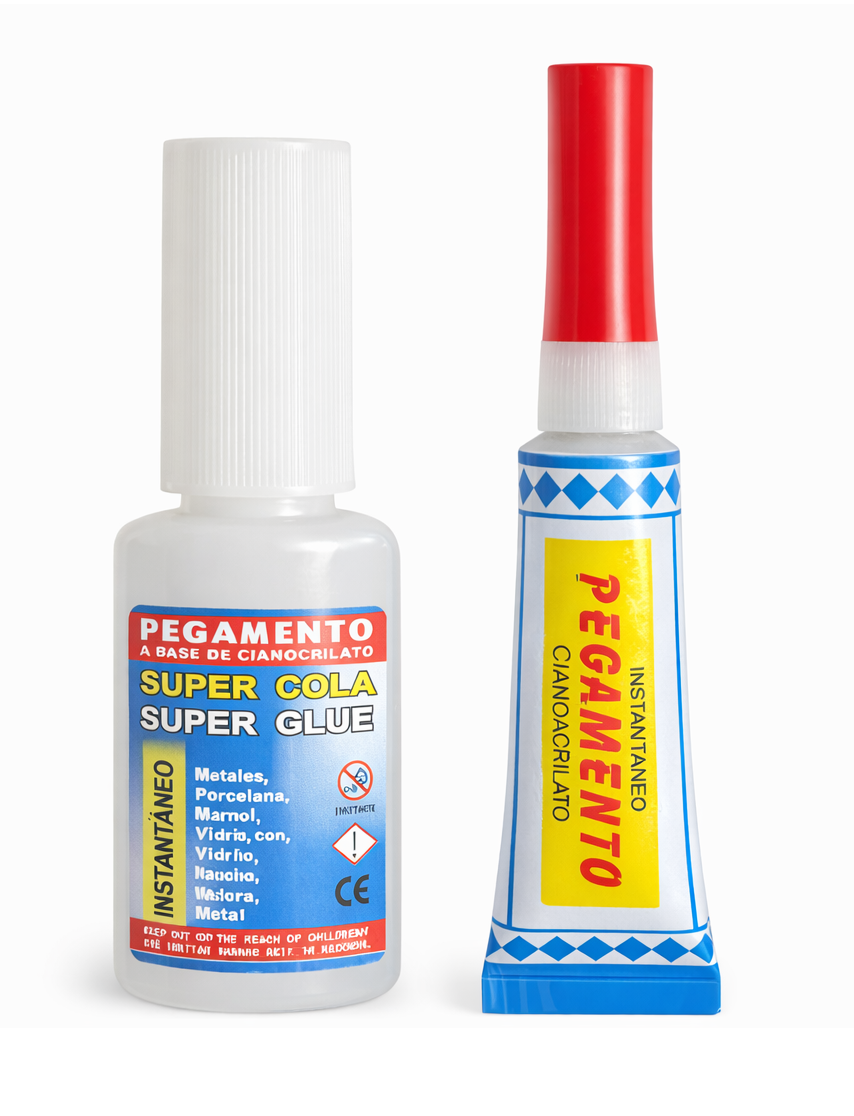 Pegamento cianoacrilato instantáneo 8+2 g