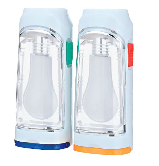 Linterna led doble 5w 300lm | Compacta y útil