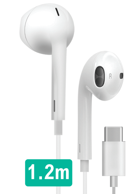 Auriculares Tipo C para móvil y tablet