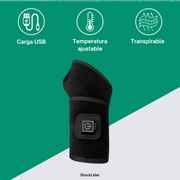 Muñequera térmica USB ajustable | ViamoMas