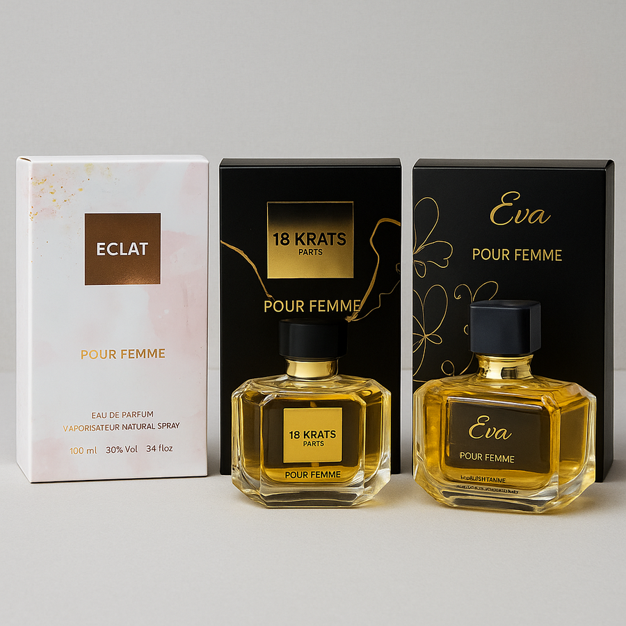 Pack 3 Perfumes Hombre o Mujer | ViamoMas