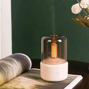 Humidificador aromaterapia USB con luz