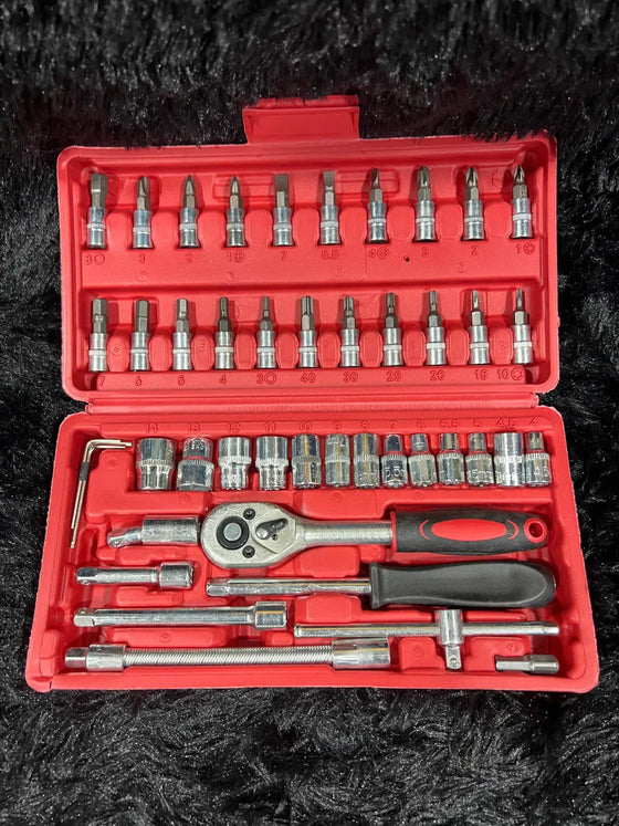 Caja de dados 46 piezas con llave | ViamoMas