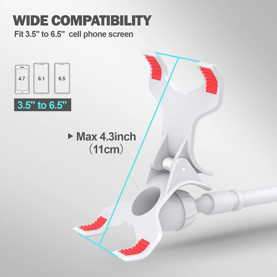 Soporte móvil brazo flexible escritorio