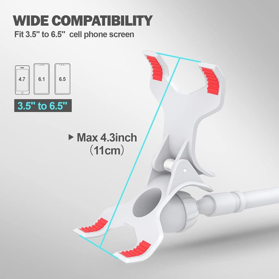 Soporte móvil brazo flexible escritorio