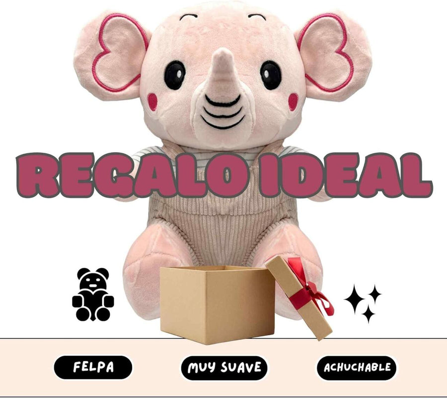Elefante de Felpa Suave para abrazar